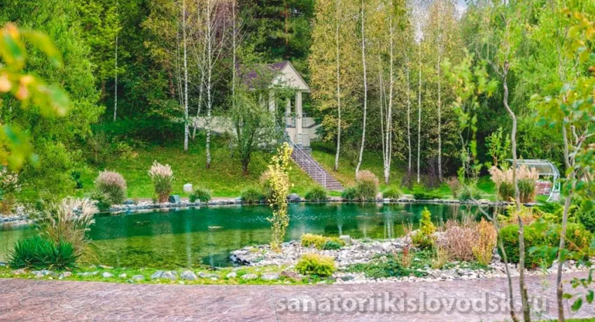 Санаторий Заря Кисловодск. Территория