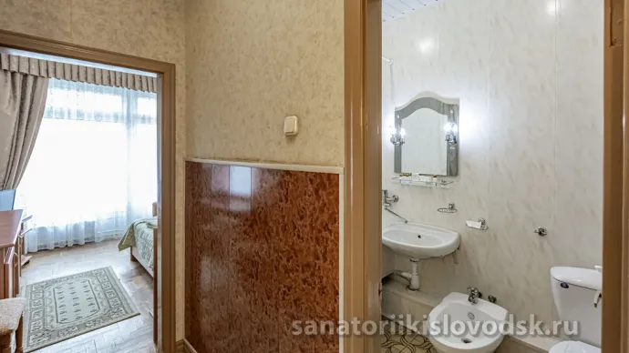Санаторий Луч Кисловодск. 1 местный 1 комнатный Эконом, Корпус 1